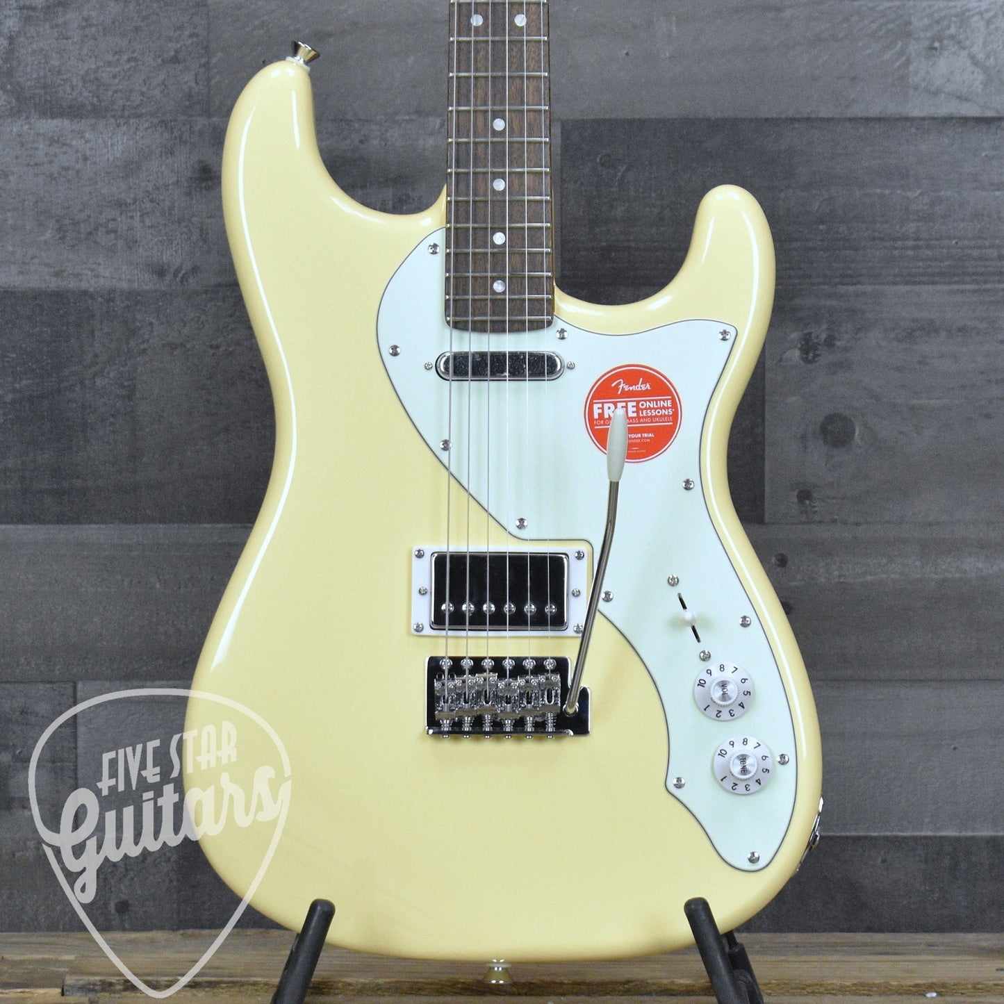 Squier Paranormal Stratocaster Deluxe - Vintage White