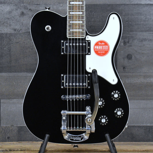 Squier Paranormal Troublemaker Telecaster Deluxe Bigsby - Black