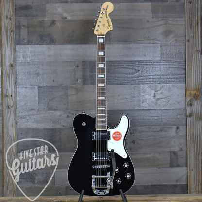 Squier Paranormal Troublemaker Telecaster Deluxe Bigsby - Black