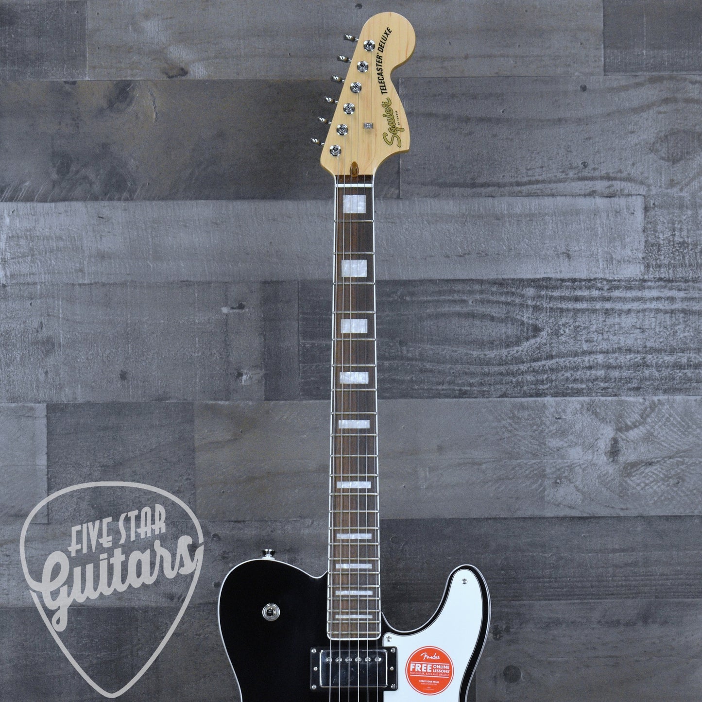 Squier Paranormal Troublemaker Telecaster Deluxe Bigsby - Black