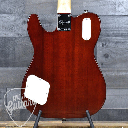 Squier Paranormal Troublemaker Telecaster Deluxe Bigsby - Honey Sunburst