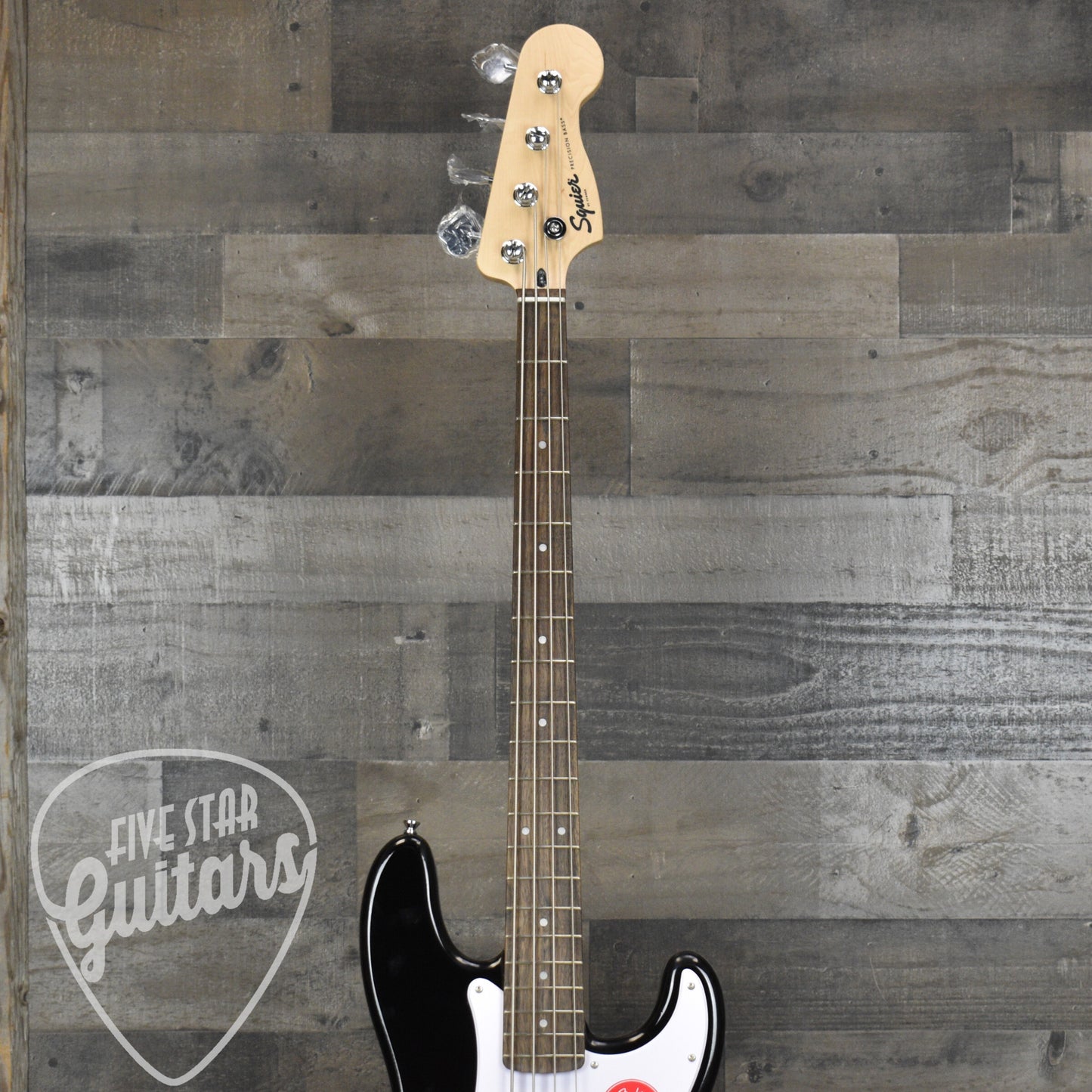 Squier Sonic Precision Bass Laurel Fingerboard White Pickguard Black