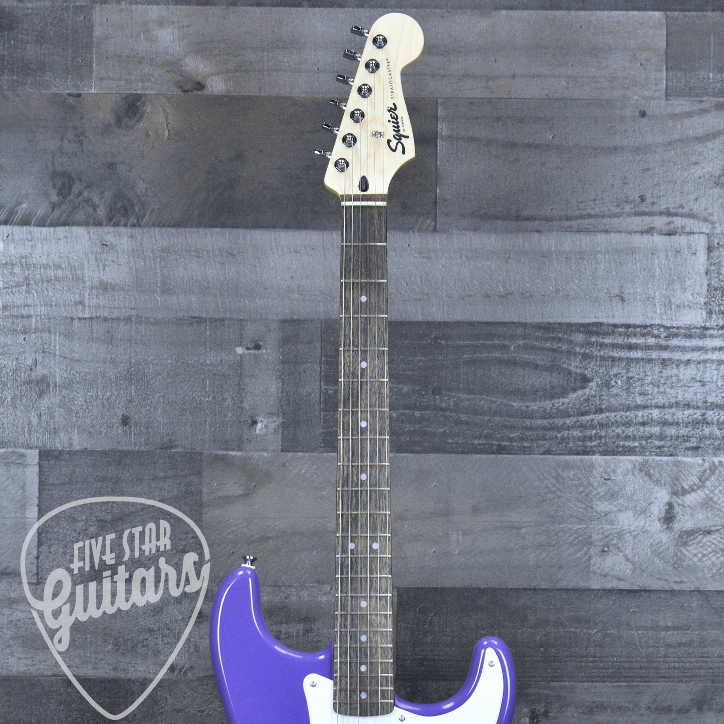 Squier Sonic Stratocaster Laurel Fingerboard White Pickguard - Ultraviolet