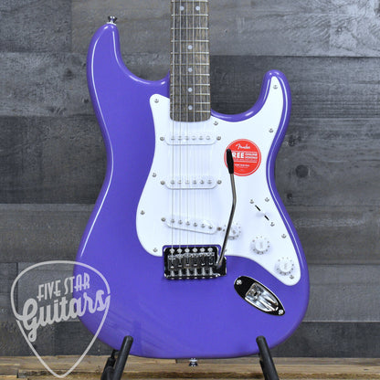 Squier Sonic Stratocaster Laurel Fingerboard White Pickguard - Ultraviolet