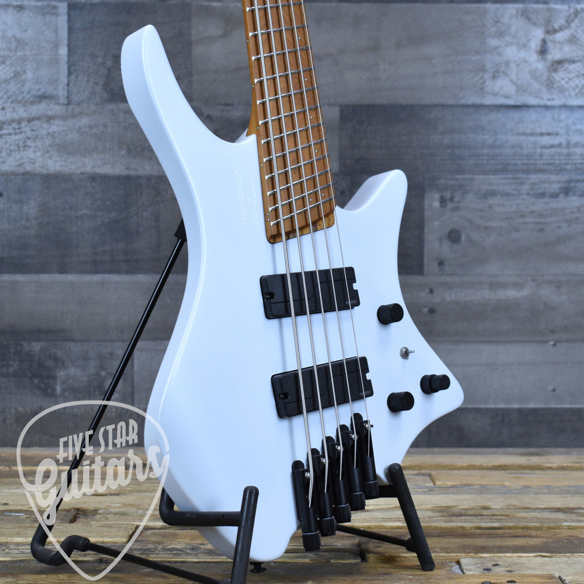 Strandberg Boden Bass Standard 5 - Blue Aura Metallic with Gigbag