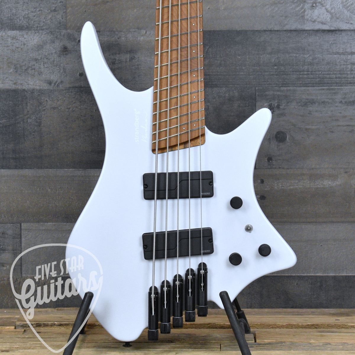 Strandberg Boden Bass Standard 5 - Blue Aura Metallic with Gigbag