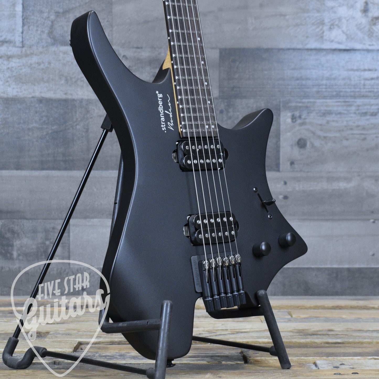 Strandberg Boden Essential 6 - Black Granite with Gig Bag