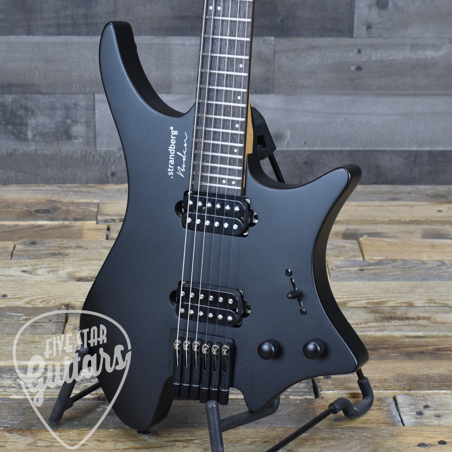 Strandberg Boden Essential 6 - Black Granite with Gig Bag