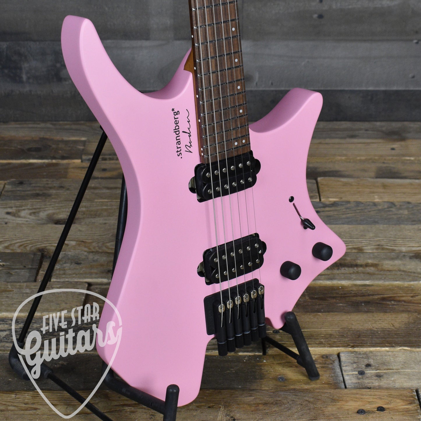 Strandberg Boden Essential 6 - Coral Pink with Gig Bag