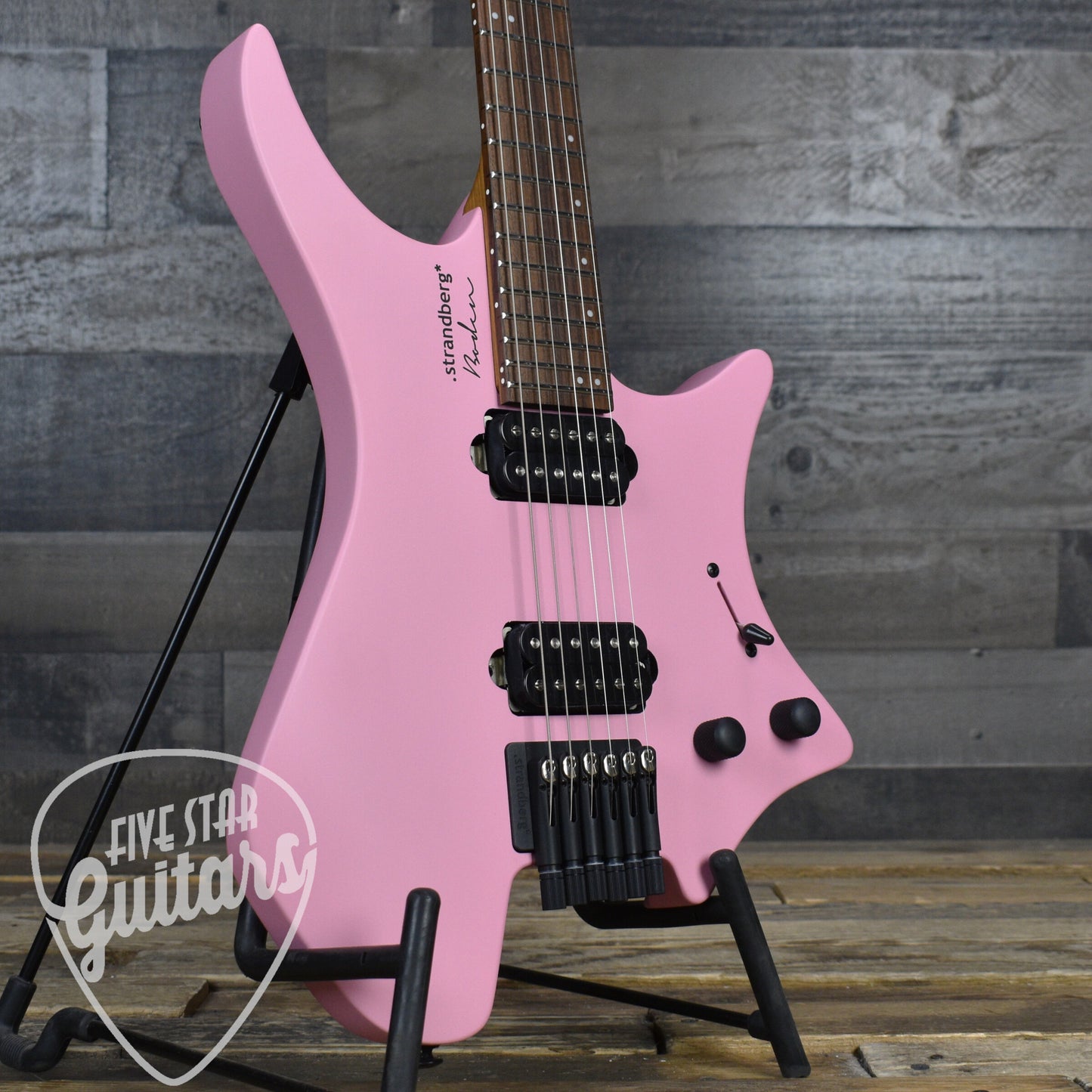 Strandberg Boden Essential 6 - Coral Pink with Gig Bag