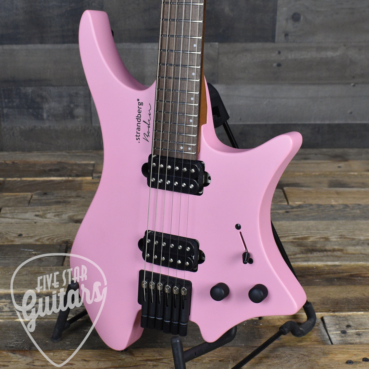 Strandberg Boden Essential 6 - Coral Pink with Gig Bag