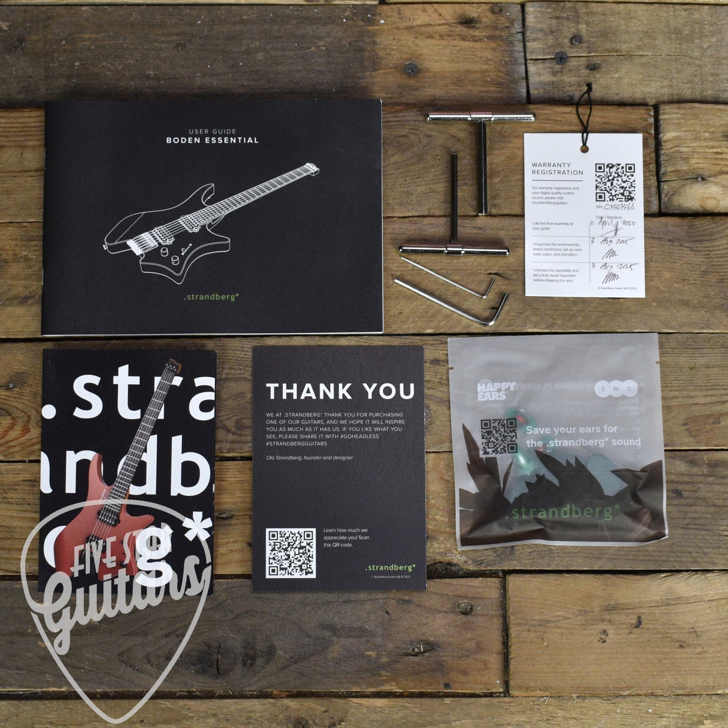 Strandberg Boden Essential 6 - Coral Pink with Gig Bag