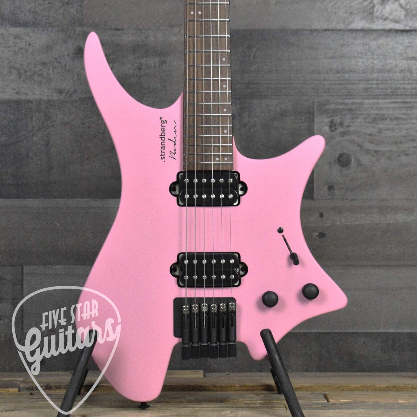 Strandberg Boden Essential 6 - Coral Pink with Gig Bag