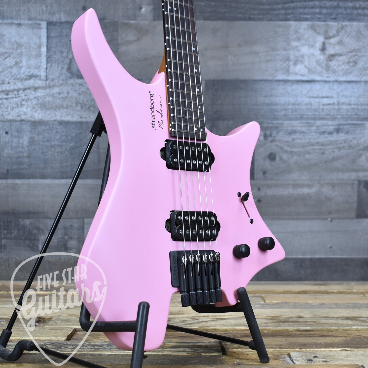Strandberg Boden Essential 6 - Coral Pink with Gig Bag