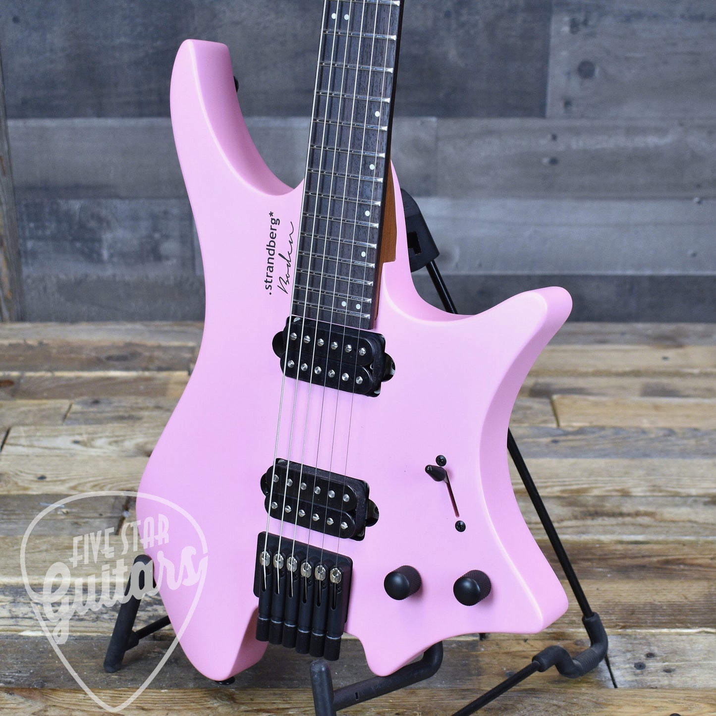 Strandberg Boden Essential 6 - Coral Pink with Gig Bag