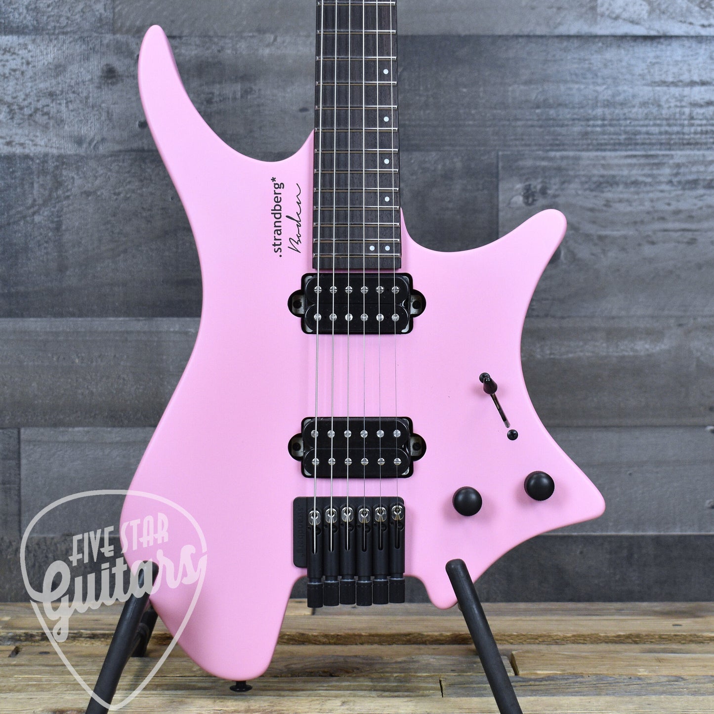Strandberg Boden Essential 6 - Coral Pink with Gig Bag
