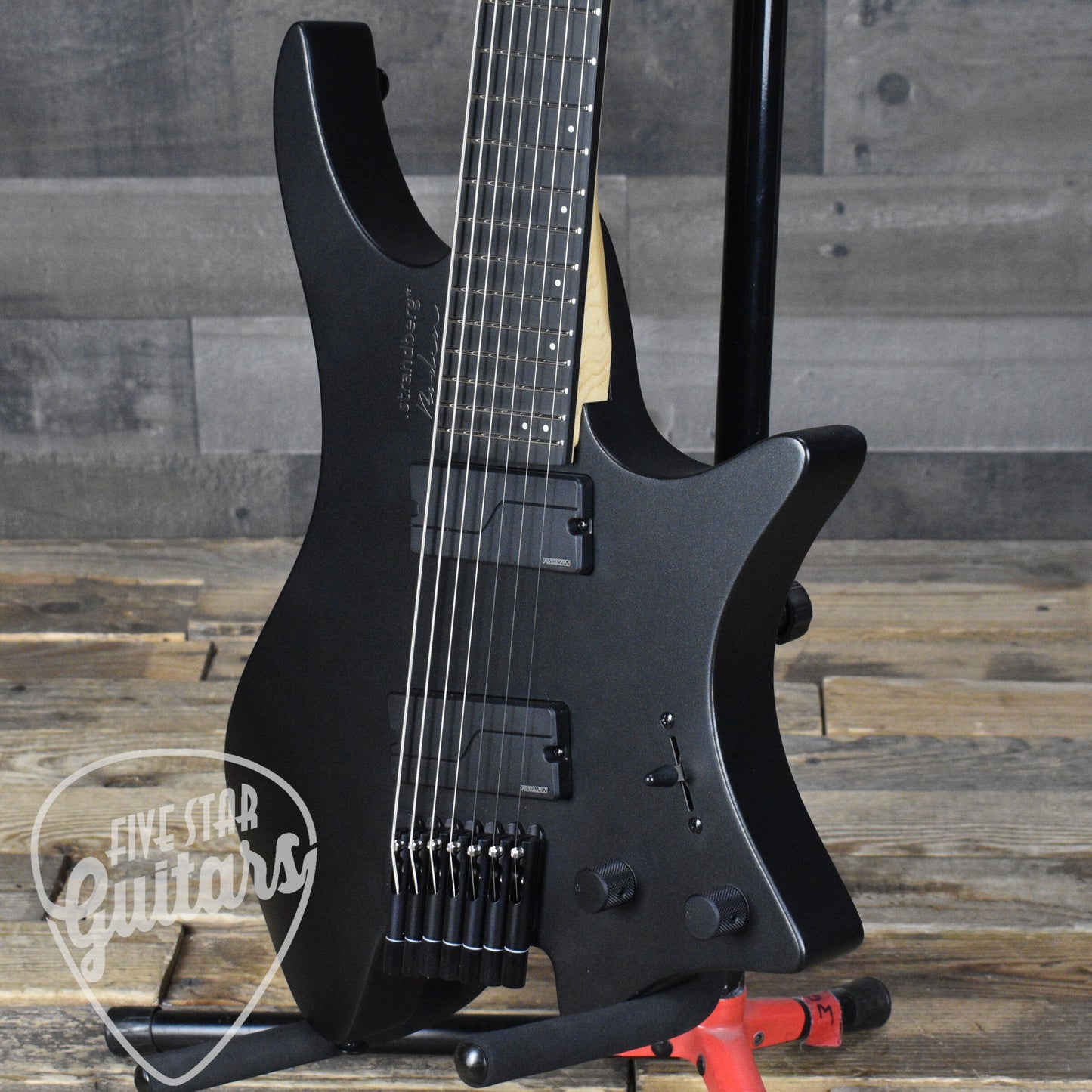 Strandberg Boden Metal NX 7 - Black Granite with Gig Bag