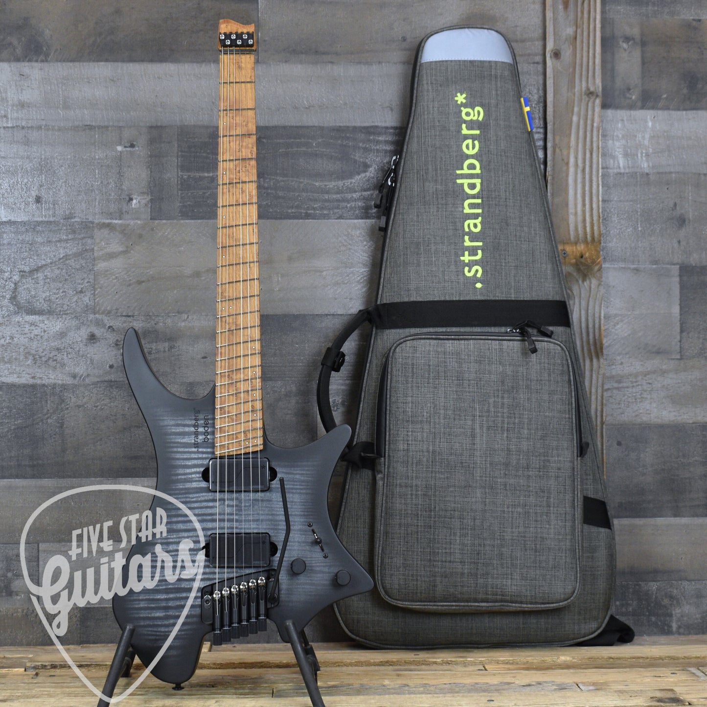 Strandberg Boden Original N2.6T - Black Denim Burst Satin with Gigbag