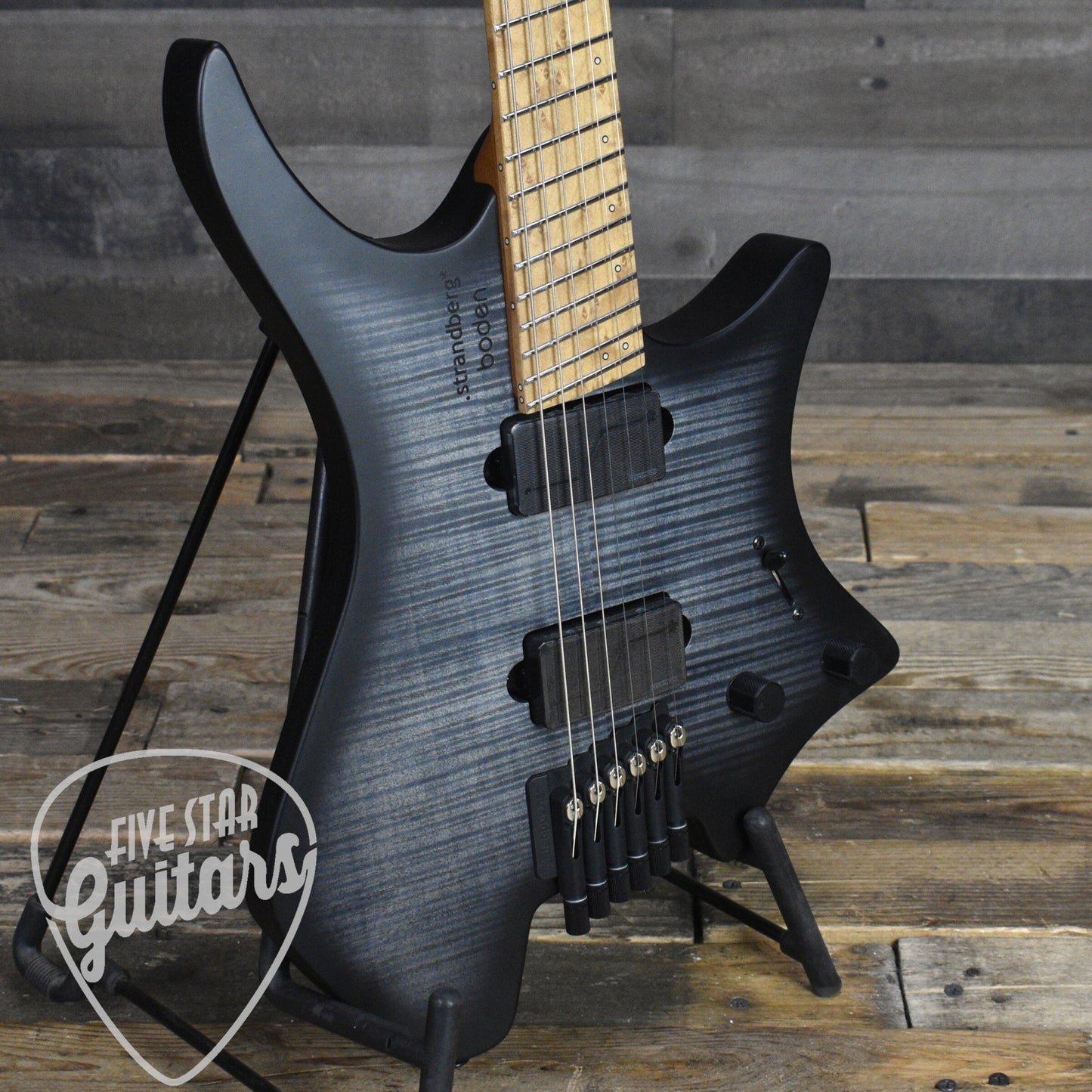 Strandberg Boden Original N2.6 - Black Denim Burst Satin with Gigbag