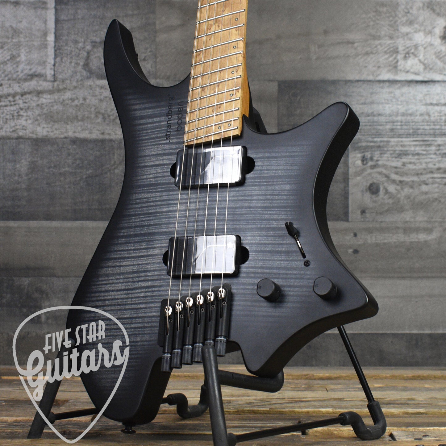Strandberg Boden Original N2.6 - Black Denim Burst Satin with Gigbag