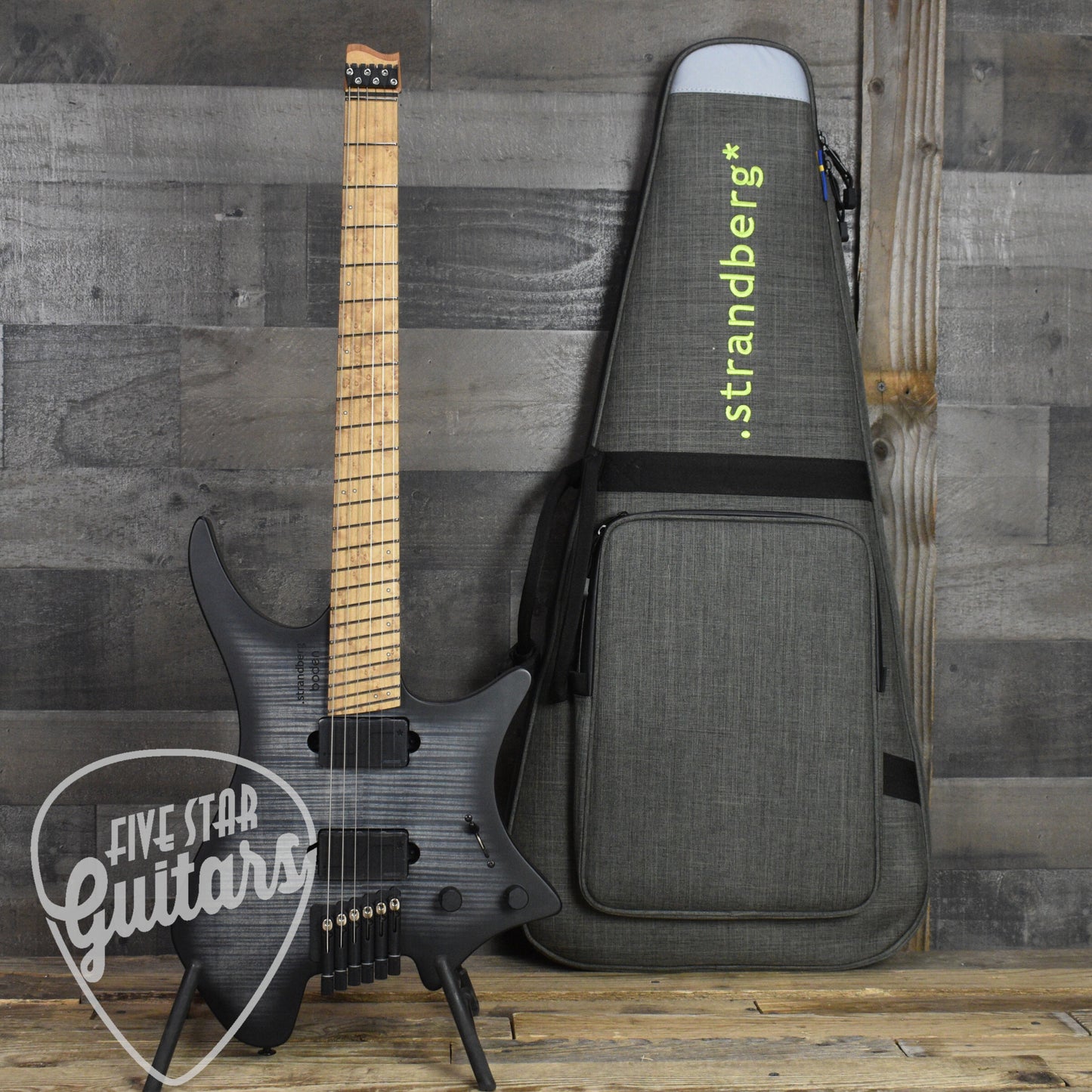 Strandberg Boden Original N2.6 - Black Denim Burst Satin with Gigbag
