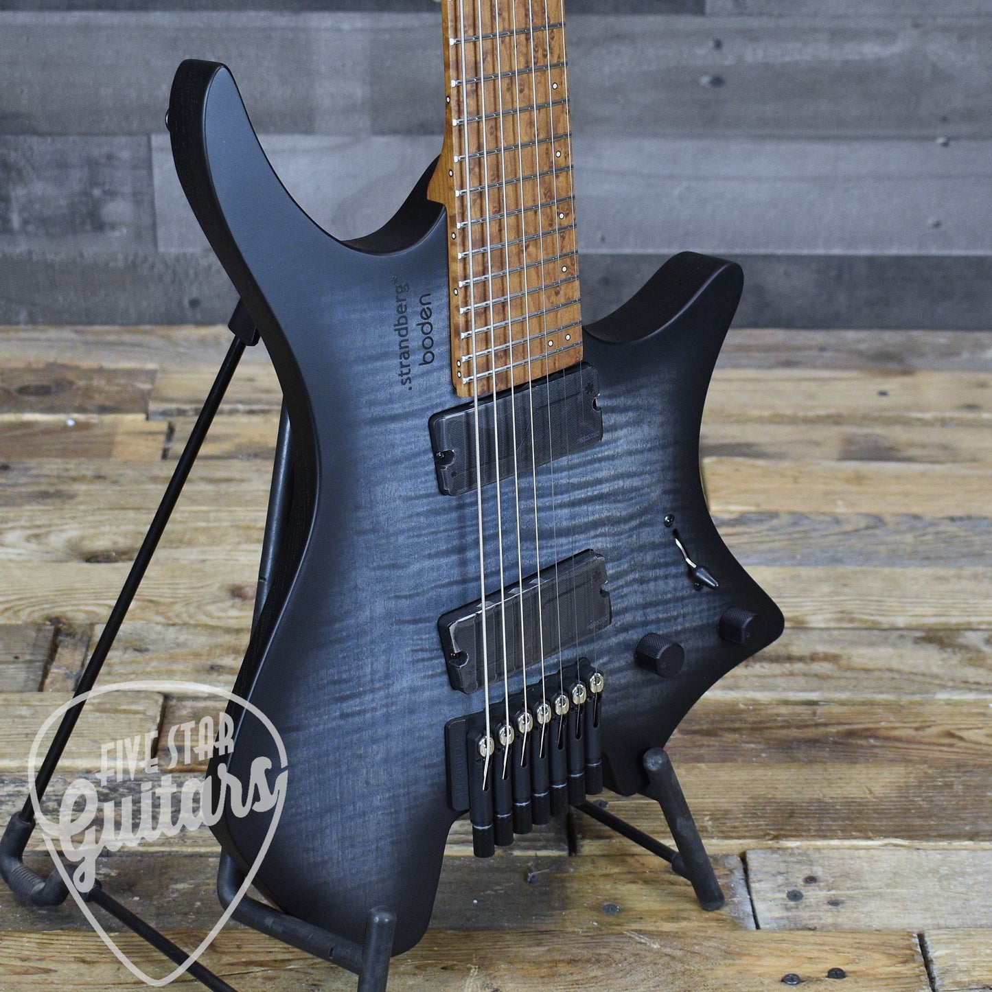 Strandberg Boden Original N2.7 - Black Denim Burst Satin with Gigbag