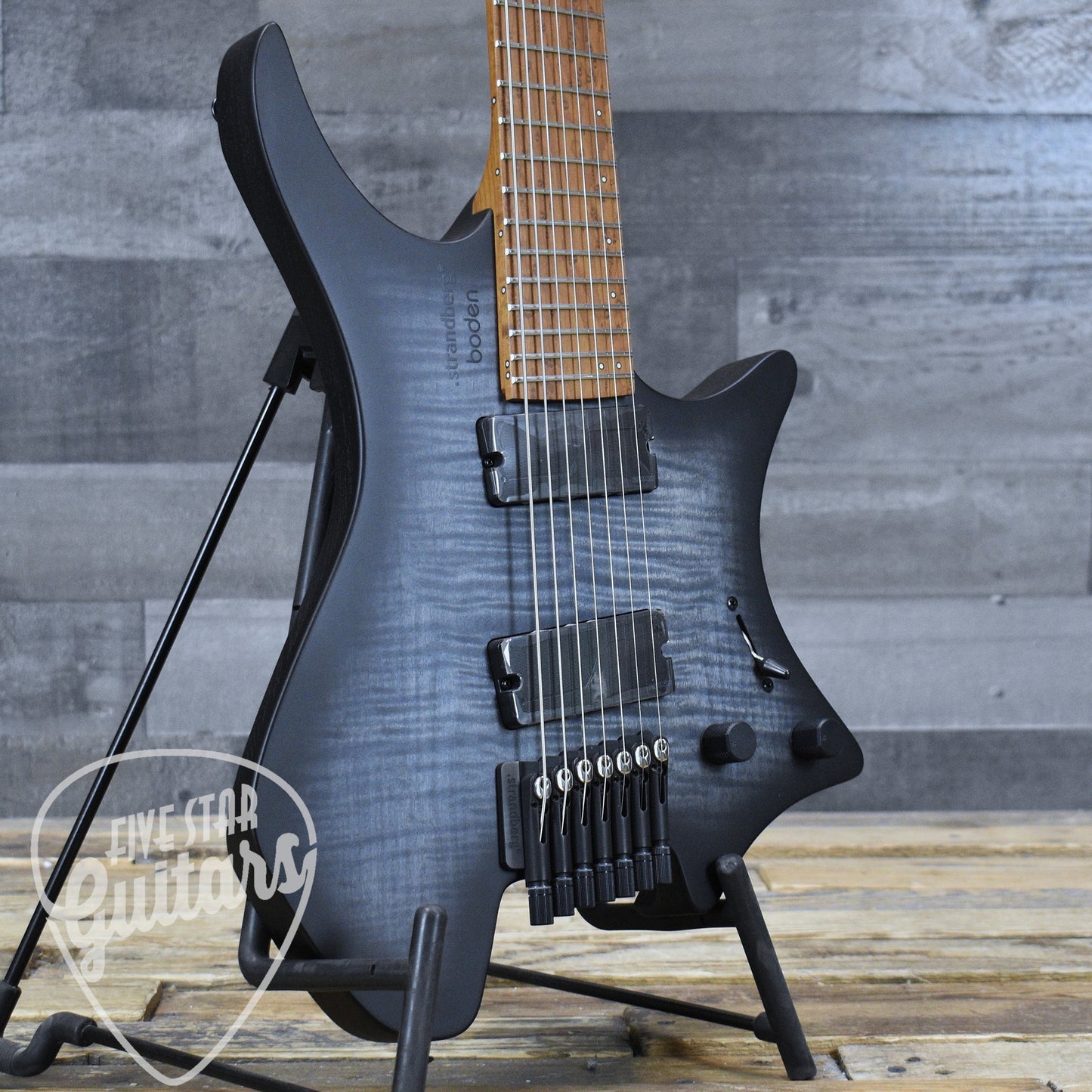 Strandberg Boden Original N2.7 - Black Denim Burst Satin with Gigbag