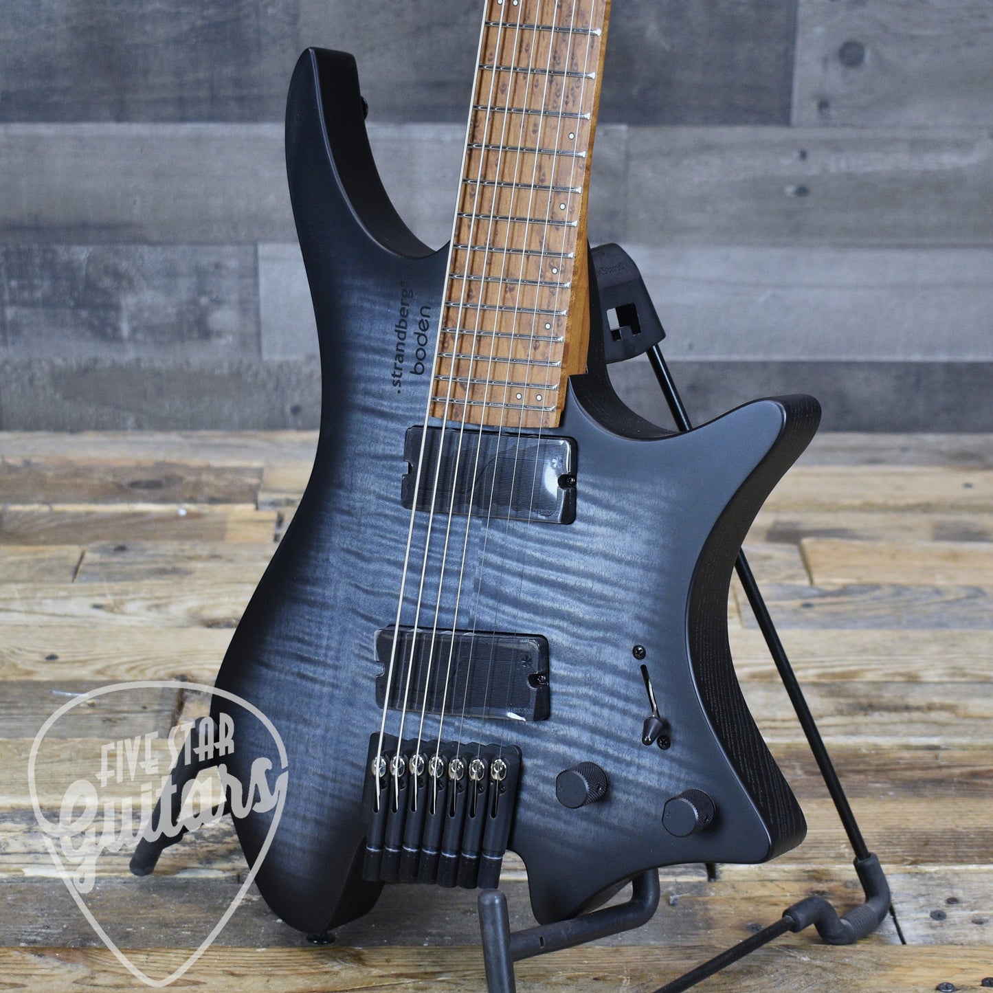 Strandberg Boden Original N2.7 - Black Denim Burst Satin with Gigbag