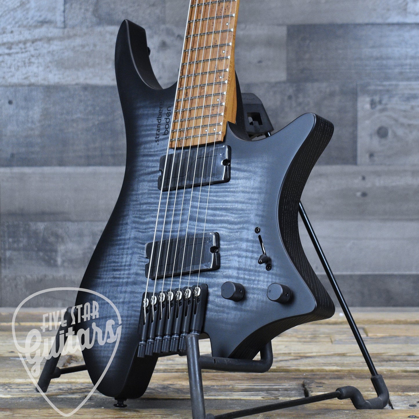 Strandberg Boden Original N2.7 - Black Denim Burst Satin with Gigbag