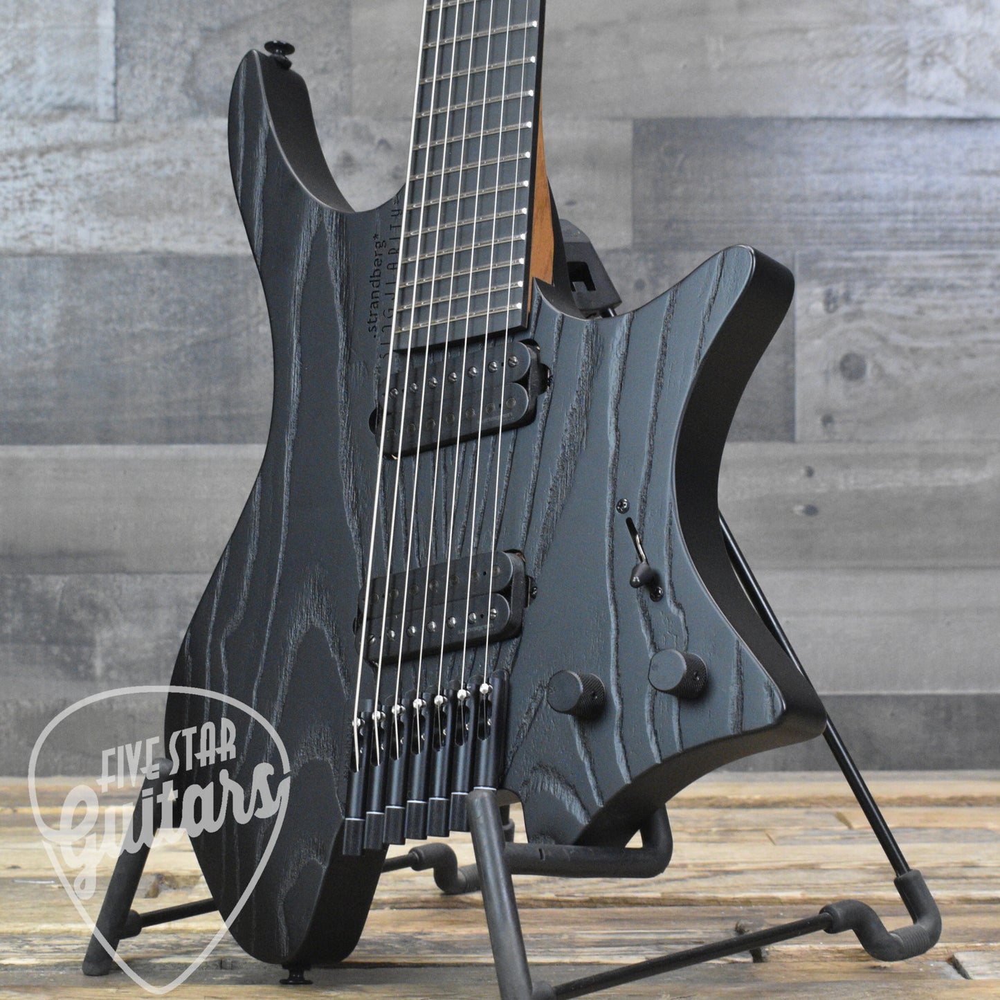 Strandberg Boden Singularity NX 7 - Pitch Black with Gigbag
