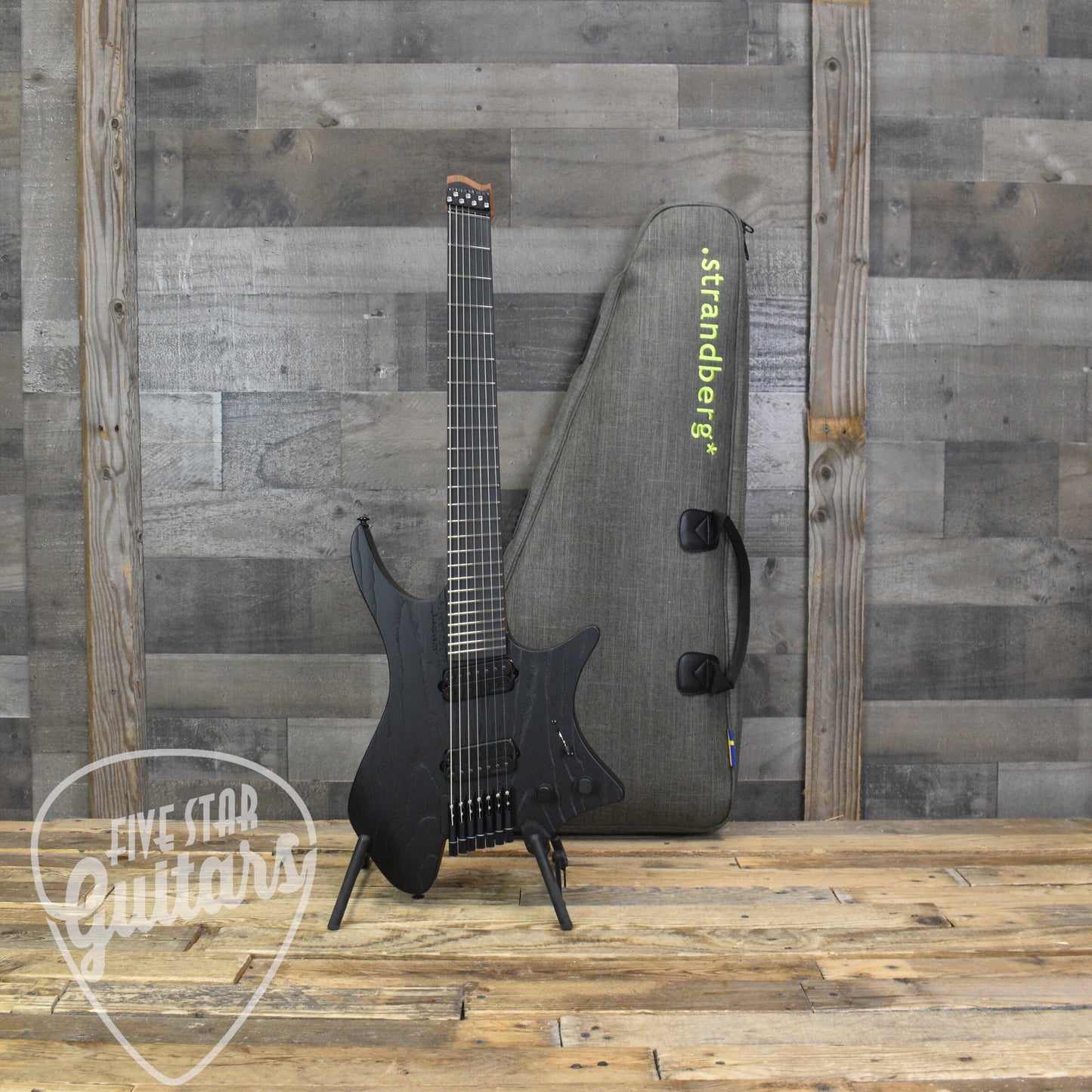 Strandberg Boden Singularity NX 7 - Pitch Black with Gigbag