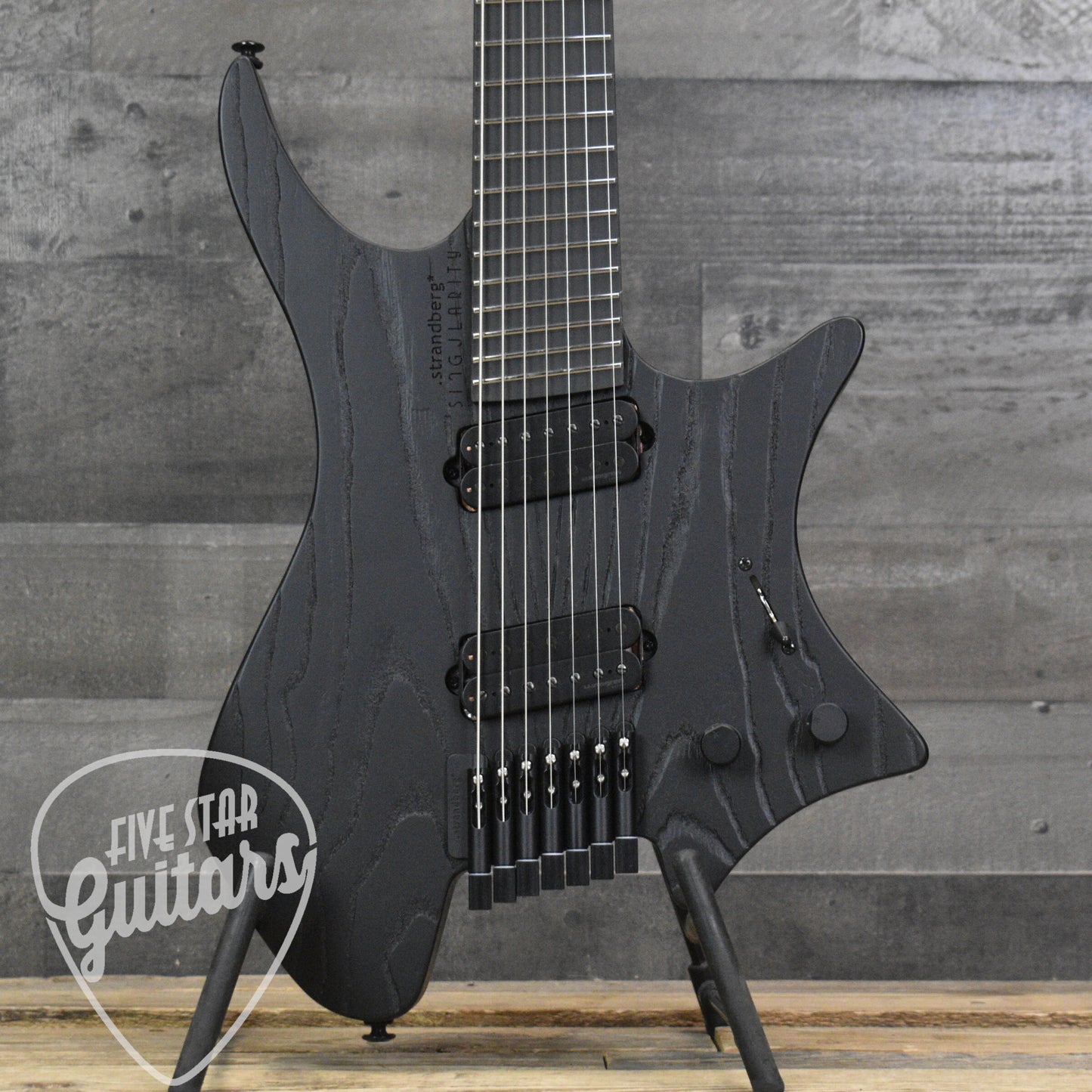 Strandberg Boden Singularity NX 7 - Pitch Black with Gigbag