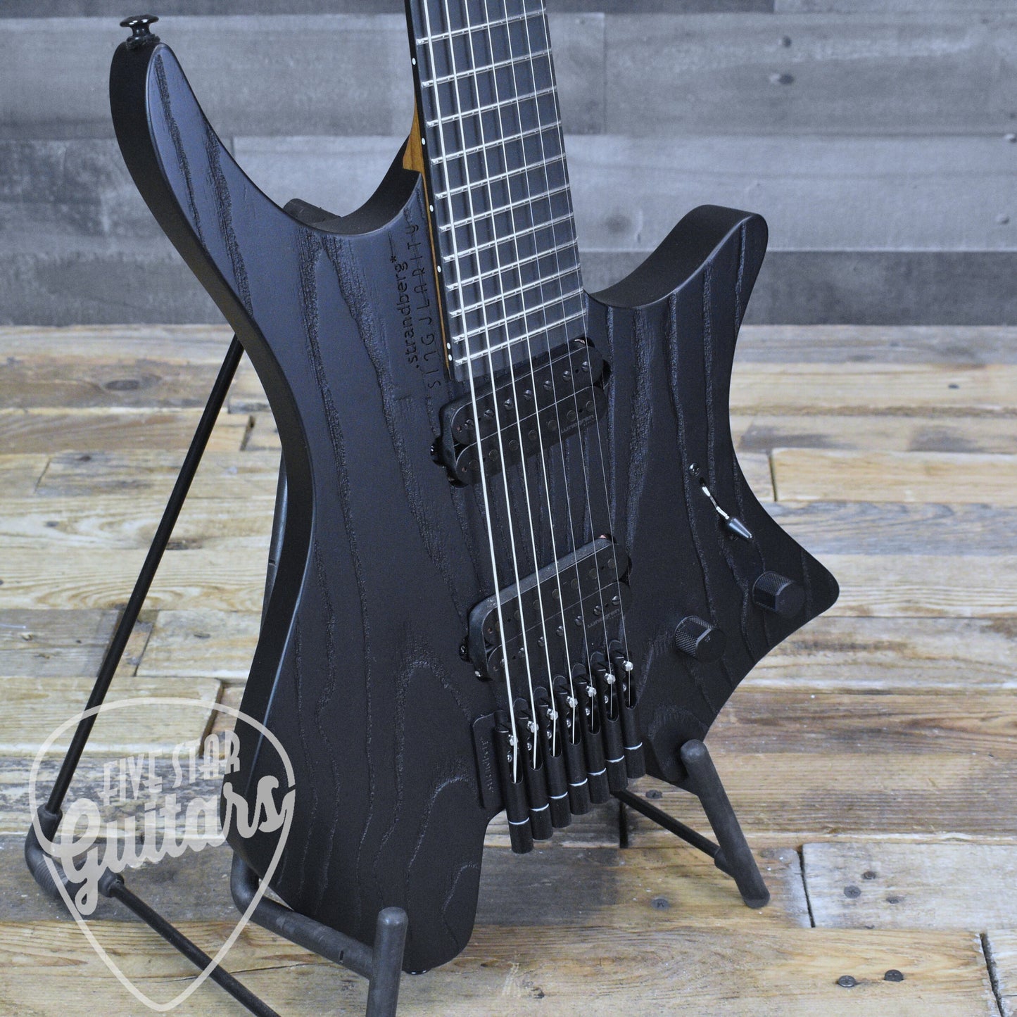 Strandberg Boden Singularity NX 7 - Pitch Black with Gigbag