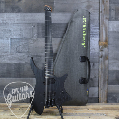 Strandberg Boden Singularity NX 7 - Pitch Black with Gigbag