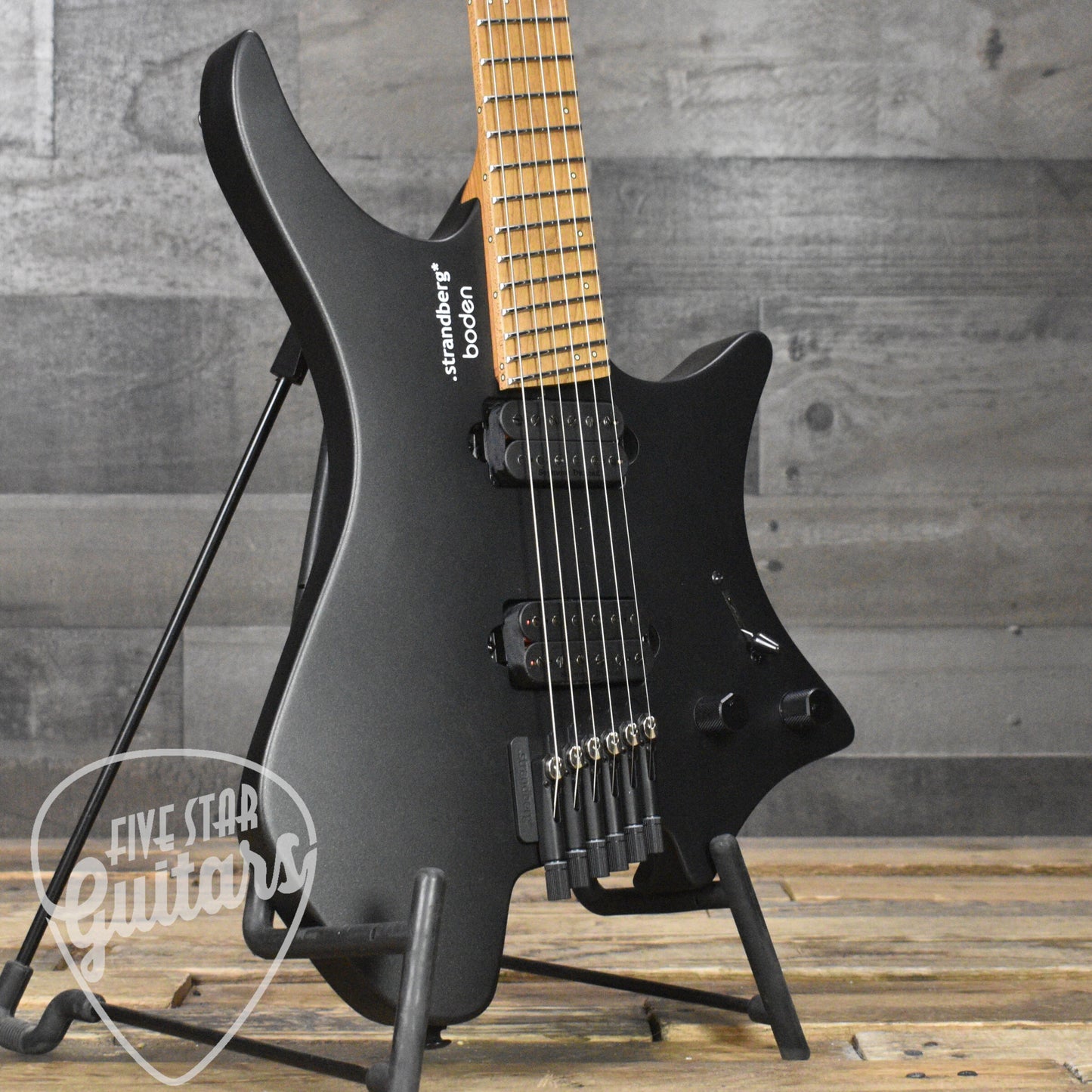 Strandberg Boden Standard N2.6 - Black Satin Metallic with Gigbag