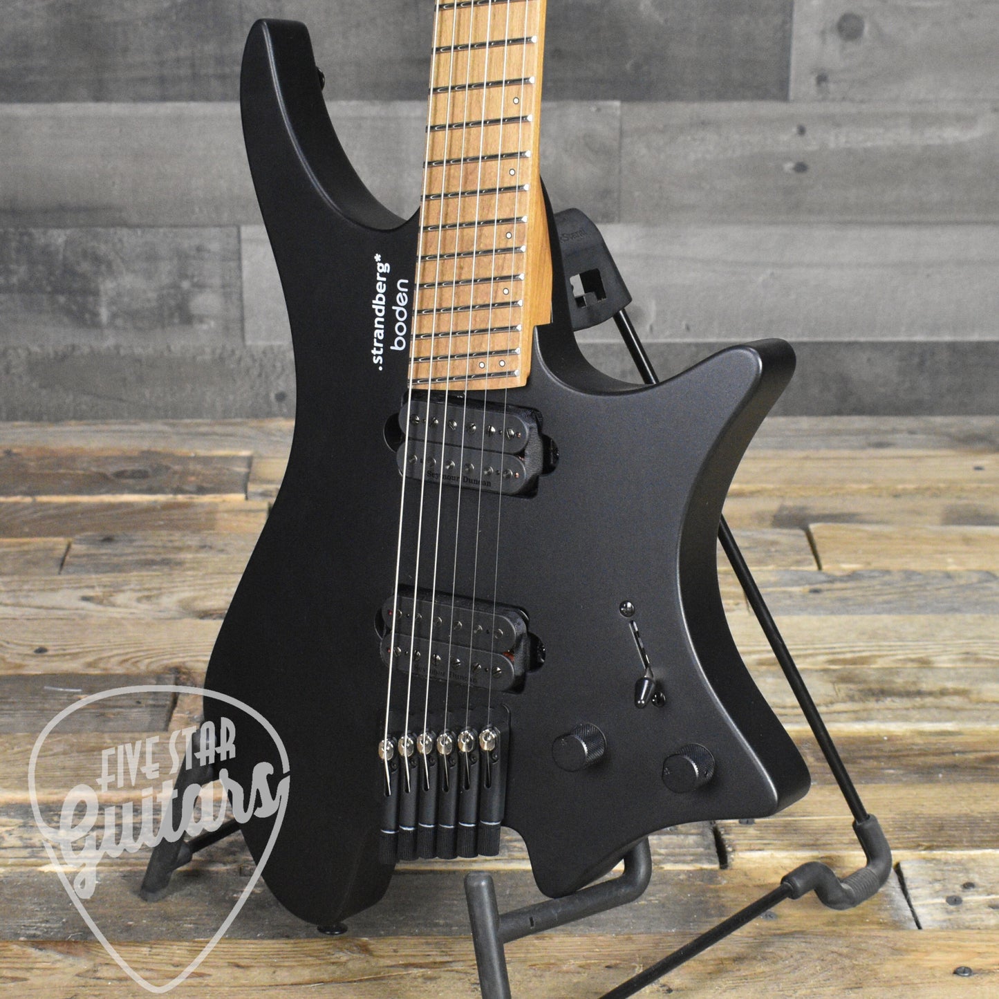 Strandberg Boden Standard N2.6 - Black Satin Metallic with Gigbag