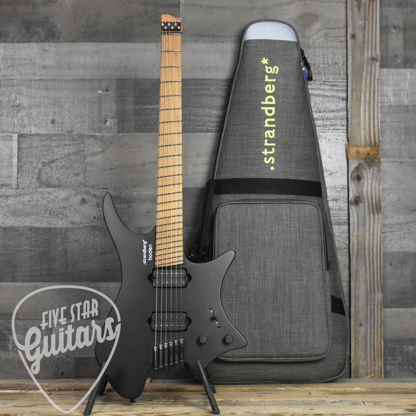 Strandberg Boden Standard N2.6 - Black Satin Metallic with Gigbag
