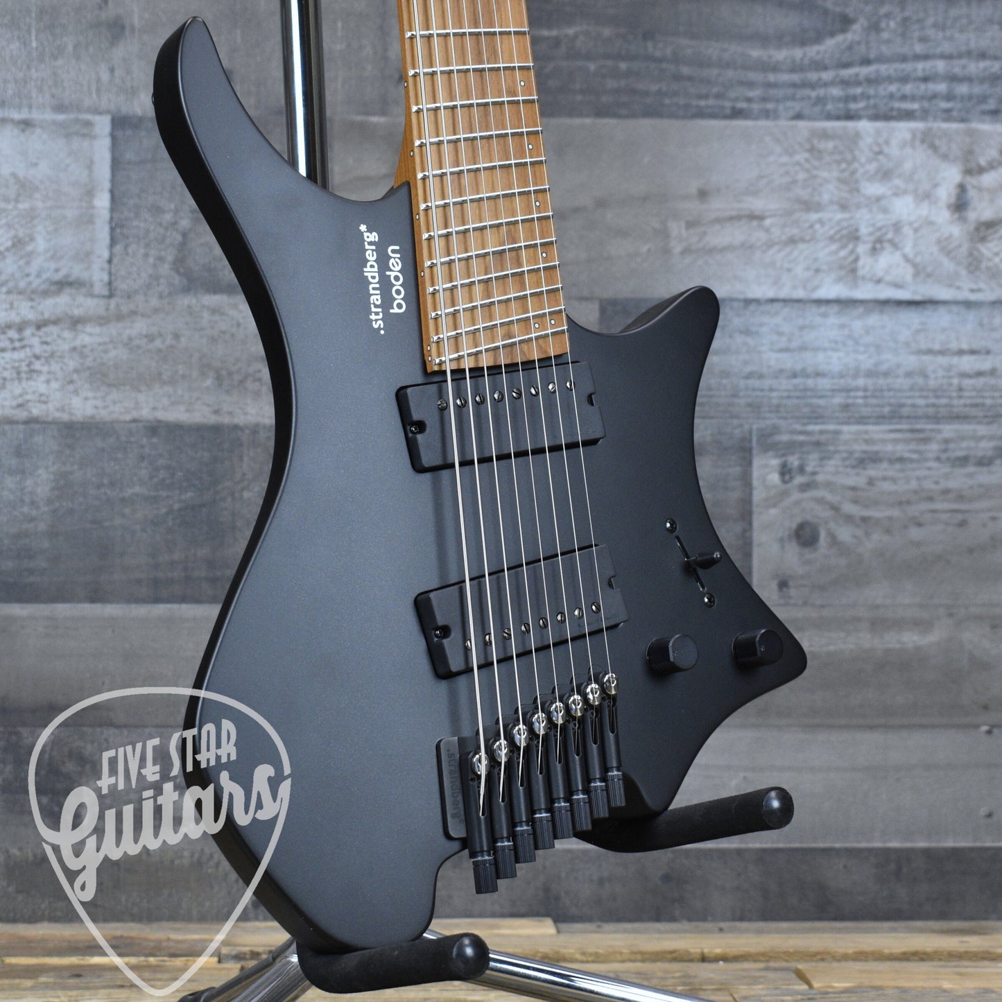 Strandberg Boden Standard N2.8 - Black Satin Metallic with Gigbag