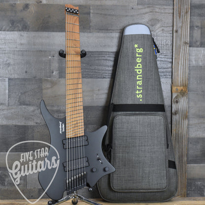 Strandberg Boden Standard N2.8 - Black Satin Metallic with Gigbag