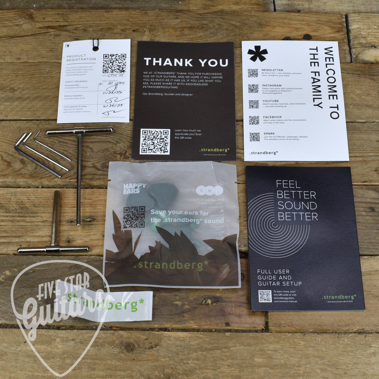 Strandberg Boden Standard N2.8 - Black Satin Metallic with Gigbag