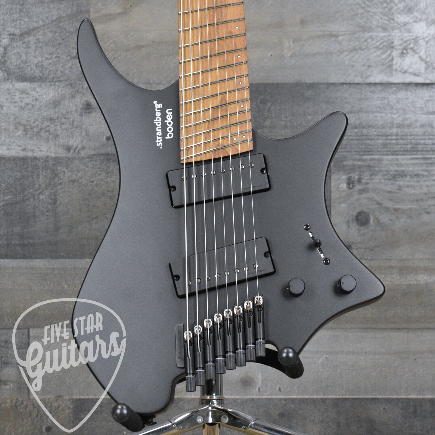 Strandberg Boden Standard N2.8 - Black Satin Metallic with Gigbag