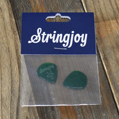 Stringjoy 2.0mm Pocketknife Acrylic Picks - 2 pack