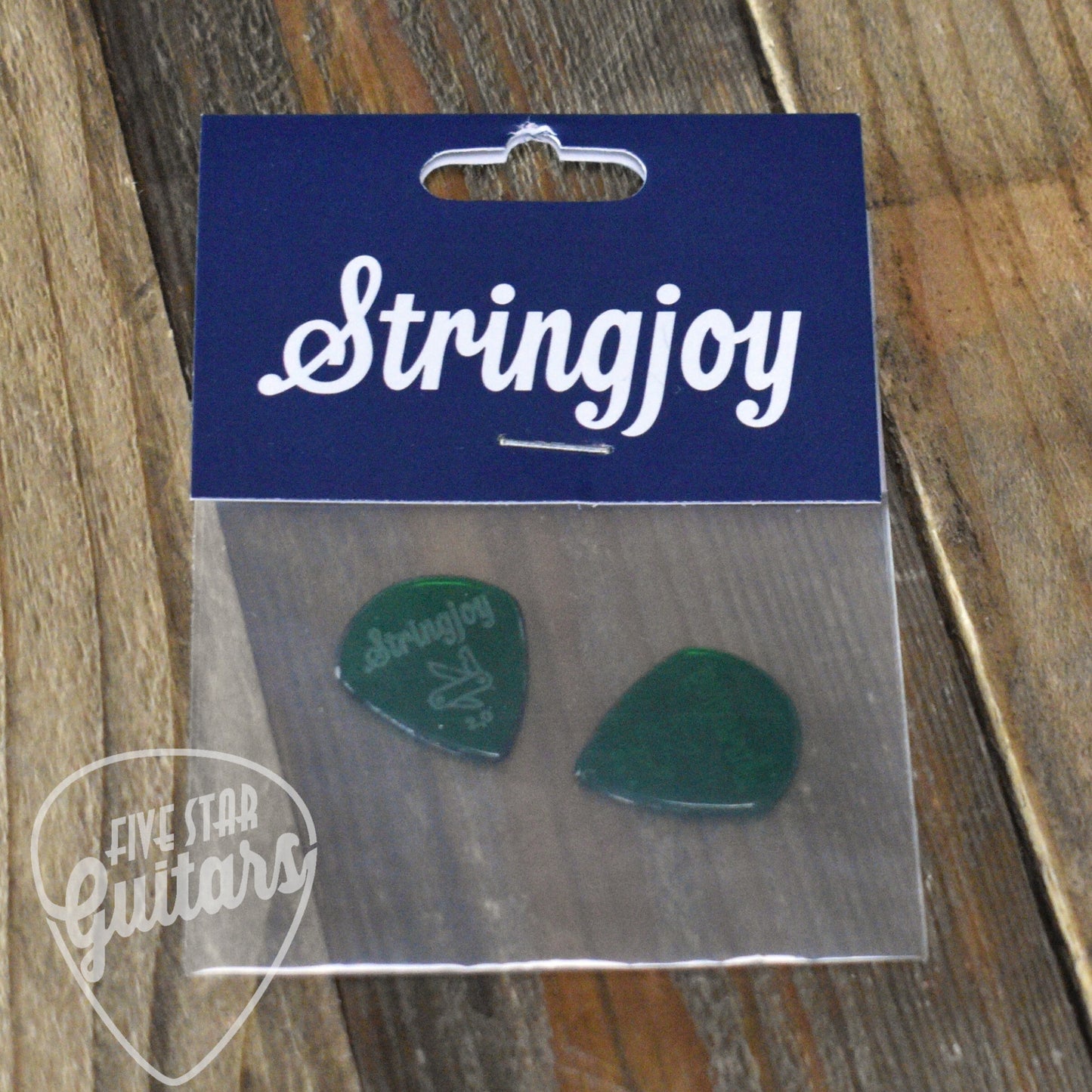Stringjoy 2.0mm Pocketknife Acrylic Picks - 2 pack