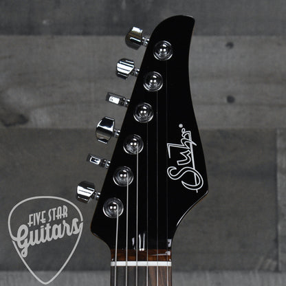 Suhr Modern Plus - Faded Trans Whale Blue Burst with Gig Bag