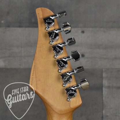 Suhr Modern Plus - Faded Trans Whale Blue Burst with Gig Bag