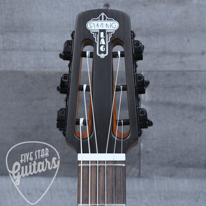 Swing LAG SL100 Gypsy Jazz Guitar - Natural with Gigbag