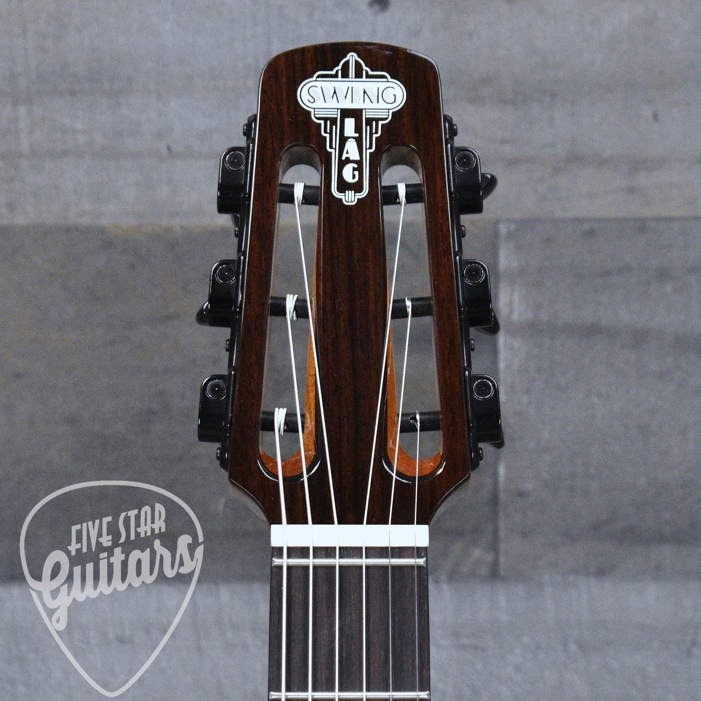 Swing LAG SL200 Gypsy Jazz Guitar - Natural with Gigbag