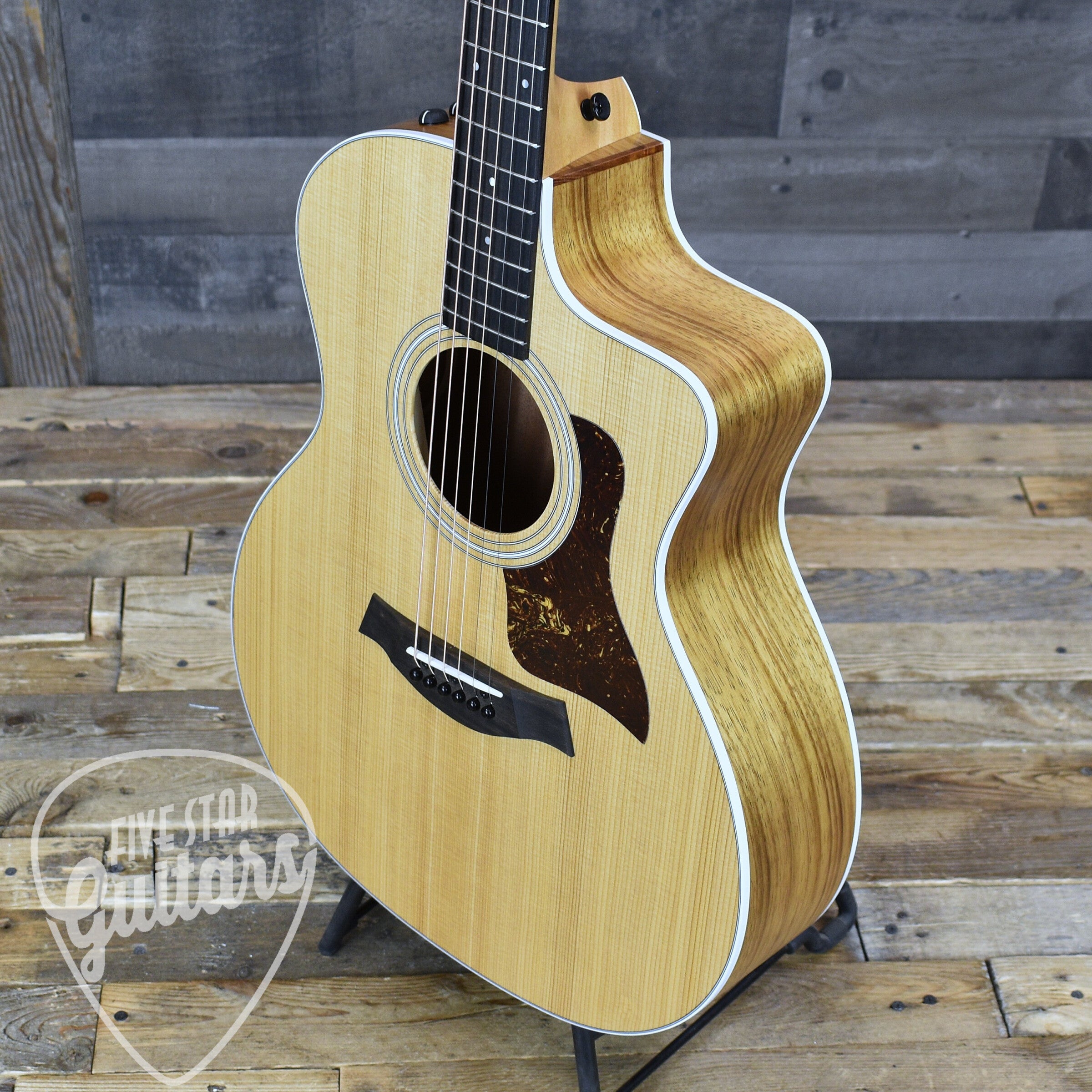 Taylor 214ce-K Sitka/Koa with Gig Bag – Five Star Guitars