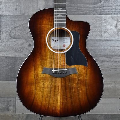 Taylor 224ce-K DLX 2024 - Shaded Edgeburst with Hard Shell Case