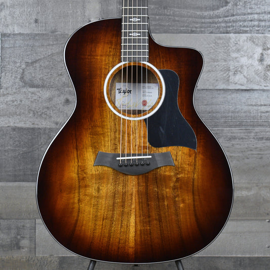 Taylor 224ce-K DLX 2024 - Shaded Edgeburst with Hard Shell Case